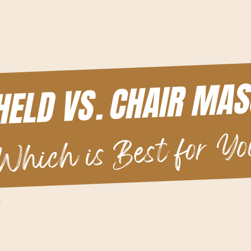 "Handheld vs. Chair Massagers: Which is Best for You?"