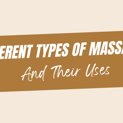 Different Types of Massagers and Their Uses