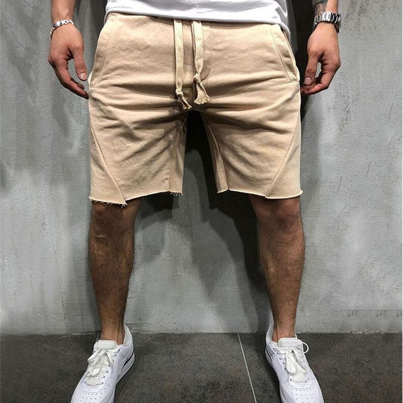 Men's Summer Gym Sport Grey Shorts