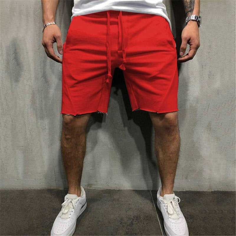 Men's Summer Gym Sport Grey Shorts