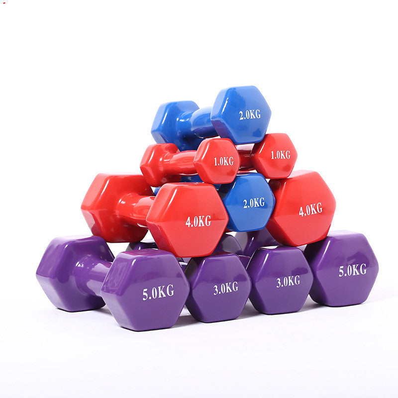 Colorful Fitness Dumbbells Set