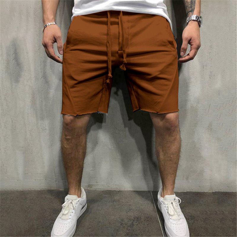 Men's Summer Gym Sport Grey Shorts