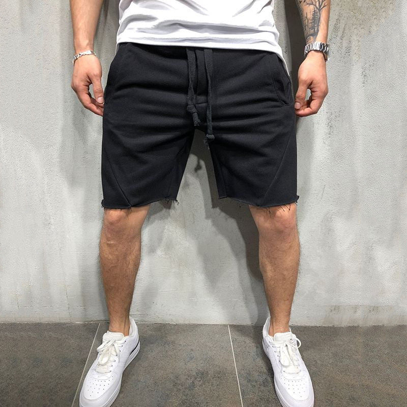 Men's Summer Gym Sport Grey Shorts