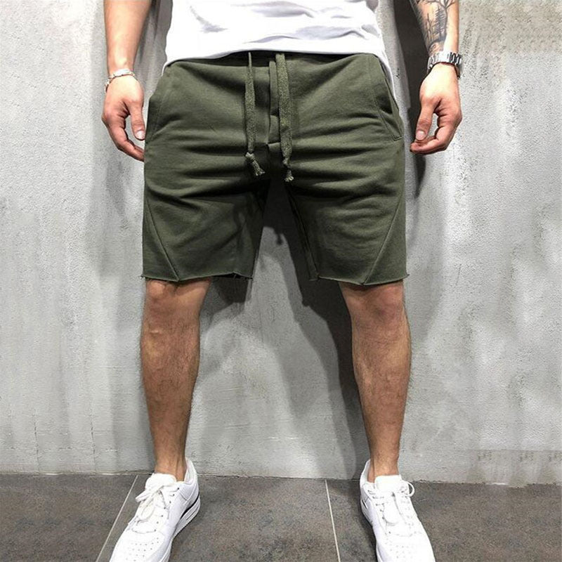 Men's Summer Gym Sport Grey Shorts