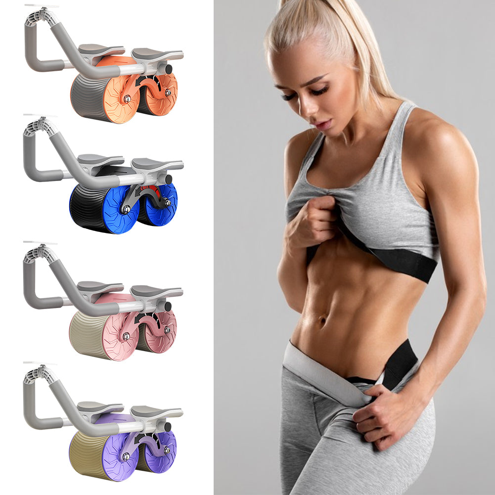 2-in-1 Exercise Belly Wheel Home Fitness Companion