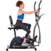 3-In-1 Elliptical Trainer, Magnetic Resistance, Heart Rate, Max. 250 Lbs