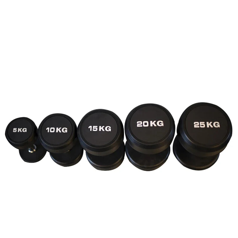 Best Selling Adjustable Dumbbell Set Power Training Equipment Rubber Dumbbell Set