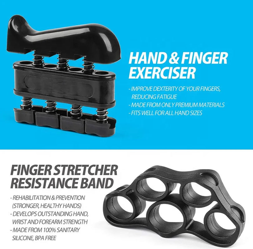 Hand Gripper Set Grip Strength Trainer for Muscle Building 5PCS Adjustable Hand Grip Gripper Set