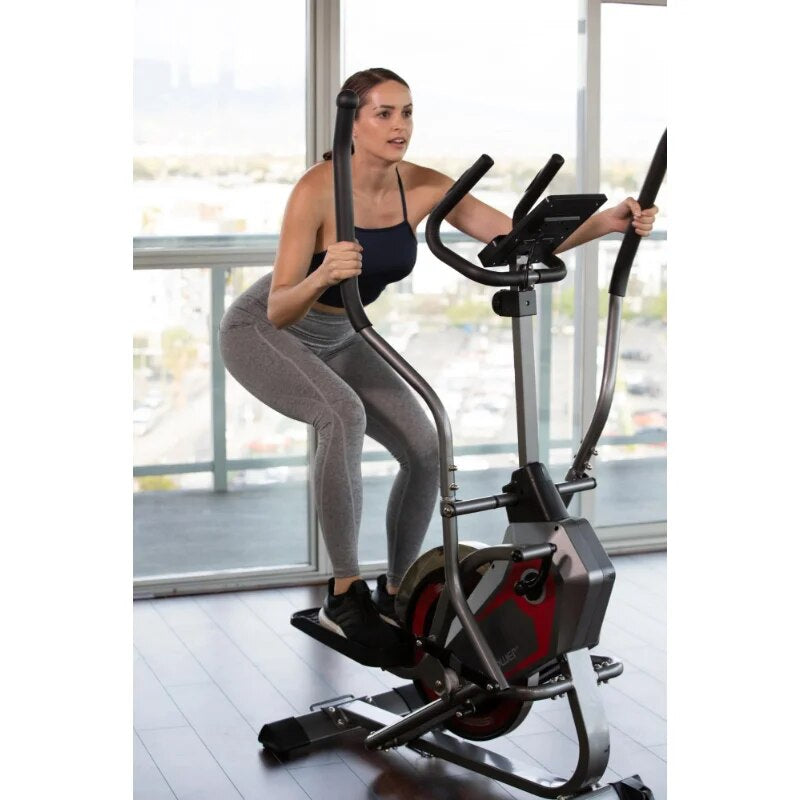 Body Power Full Body Elliptical Steptrac Workout Machine