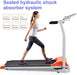 Treadmill with Incline, Folding Treadmills for Home with 5” LCD Display, Pulse Monitor, 12 Preset Program, Lubrication Hole, Foldable Walking Pad Electric Jogging Running Machine, Easy Assembly