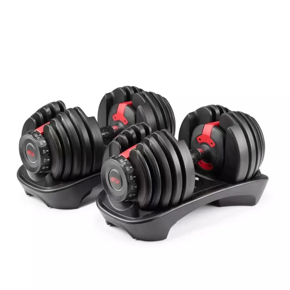 Factory in Stock 40Kg Quickly 24Kg Large Free Weights Fitness Dumbells Pair Adjustable Dumbbell Sets for Home Gym