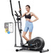 Elliptical Machine with Exclusive MERACH App, Compact Elliptical Training Machines Home Use, Ultra-Quiet Elliptical Trainers