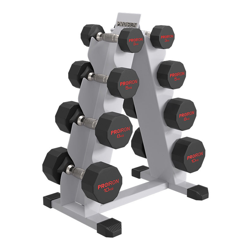 2020 Factory Wholesale High Quality Black Rubber Dumbbell for Gym Training