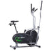 BRD2000 2 In1 Elliptical Trainer Stationary Exercise Bike LCD Display, Stride Length 12.5 Inches, Max Weight 250 Lbs.