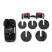 Factory in Stock 40Kg Quickly 24Kg Large Free Weights Fitness Dumbells Pair Adjustable Dumbbell Sets for Home Gym