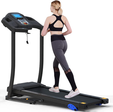 Home Foldable Treadmill with Incline, Folding Treadmill for Home Workout,2.5Hp Portable Foldable Treadmill with 15 Pre Set Programs and LED Display Panel