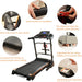 Ksports Treadmill Bundle | Electric Folding Incline Treadmill with Auto/Manual Incline, Sit Ups Rack/Strap & Ab Mat, Dumb Bells (Only for AEP & LJJ Models) | Running Machine with Bluetooth Smart APP