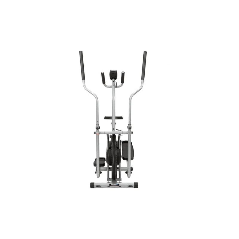 BRD2000 2 In1 Elliptical Trainer Stationary Exercise Bike LCD Display, Stride Length 12.5 Inches, Max Weight 250 Lbs.